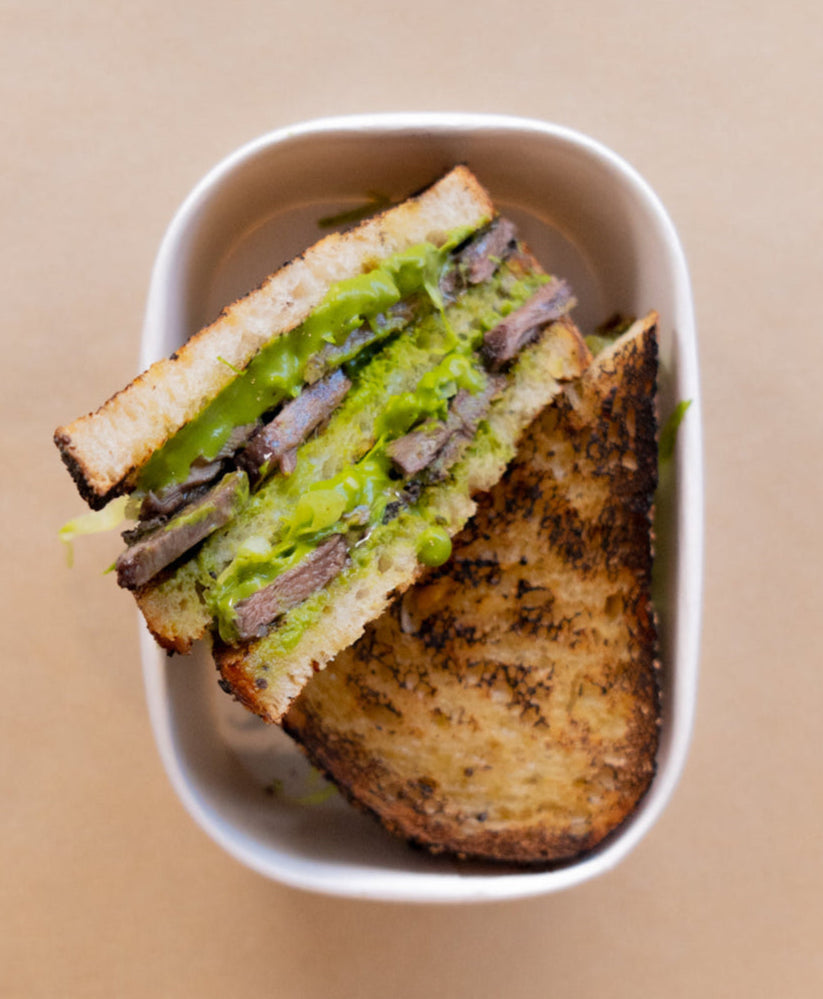 Slow Cooked Beef & Horseradish Sandwich (NF)