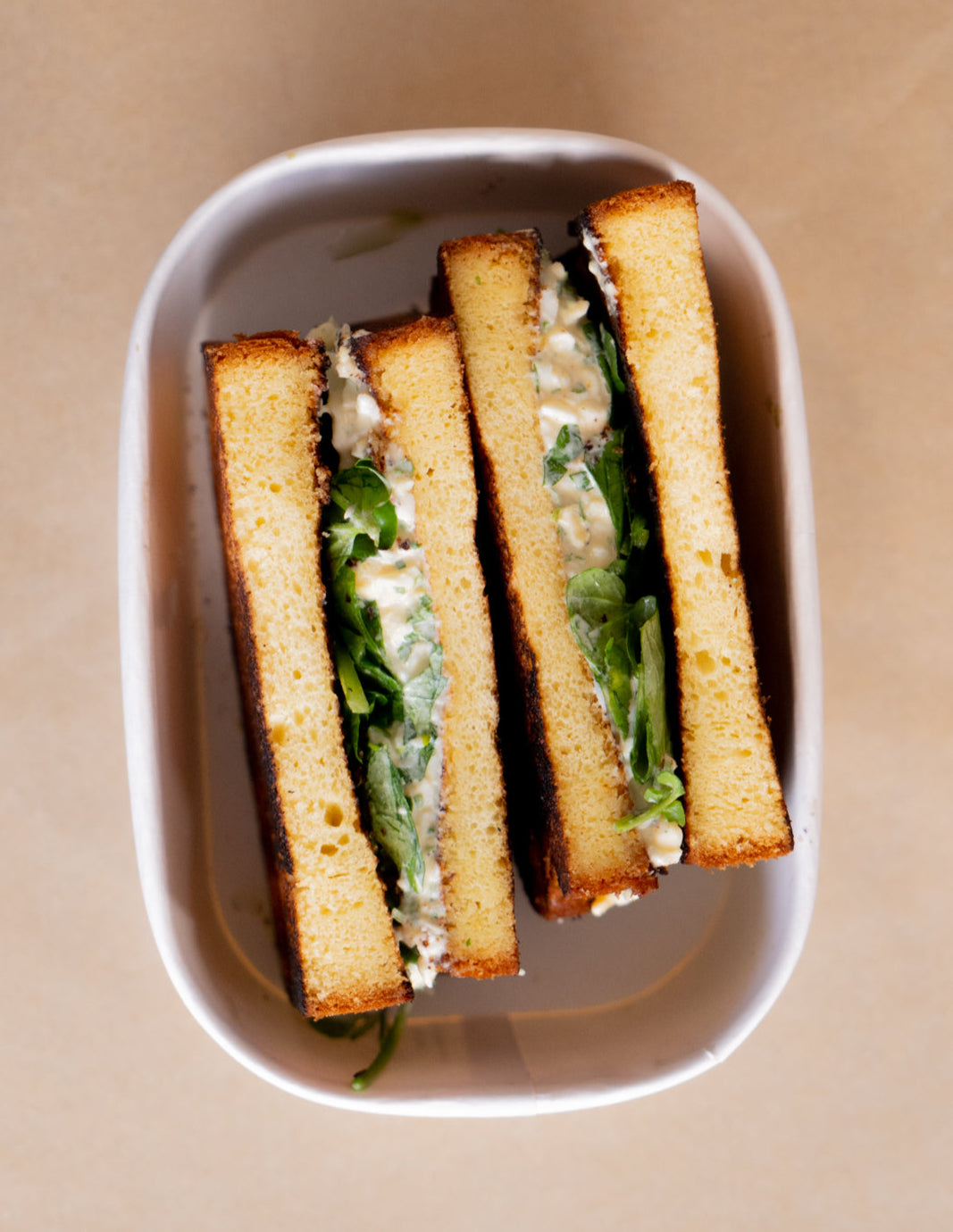 Egg Salad Brioche (V, NF)
